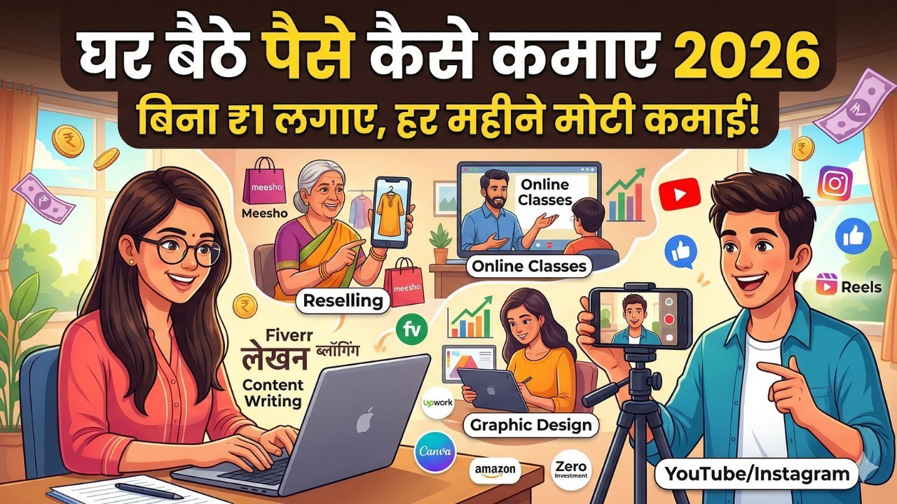 Ghar Baithe Paise Kamaye